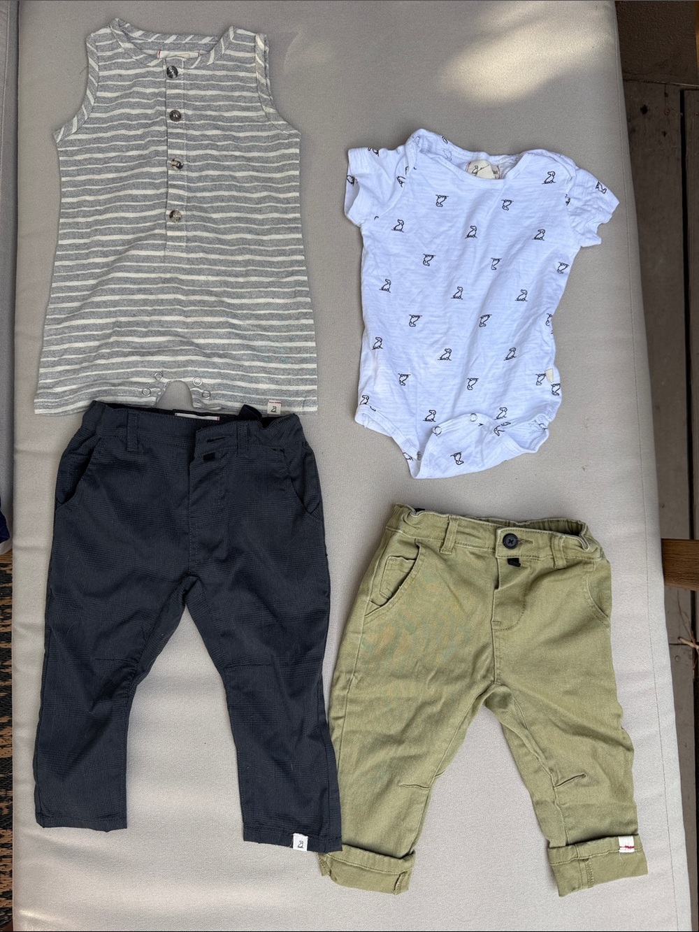 Me & Henry baby slacks, pants, shorts romper, onesie all NWT - never worn